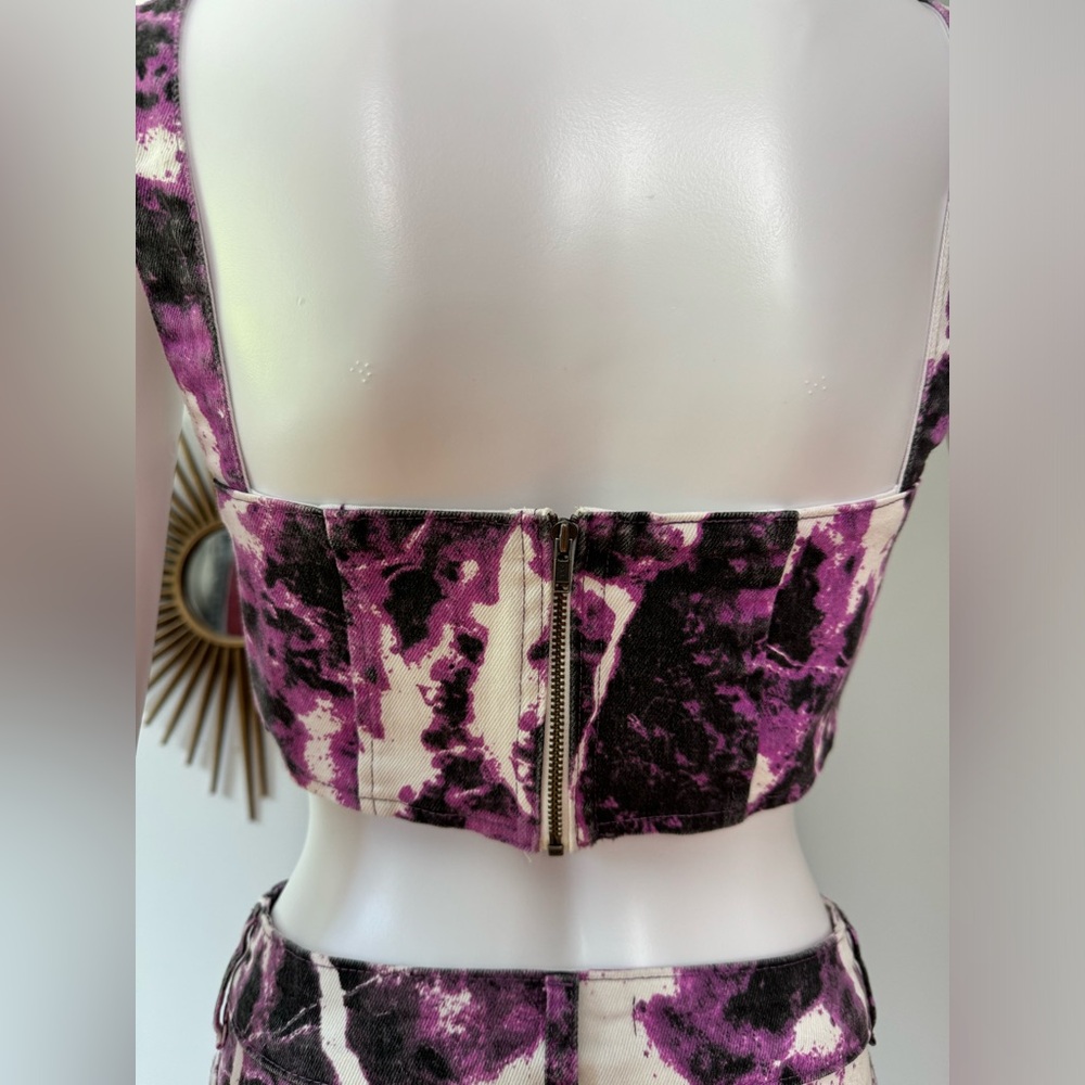 EITH - Purple Paint Corset & Pants Set - Picture 9 of 10